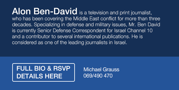 Israel Bonds B'yachad We Bond - Alon Ben-David - 23 April-7 May 2020