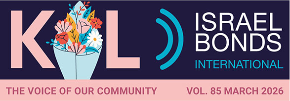 KOL Israel Bonds International Newsletter